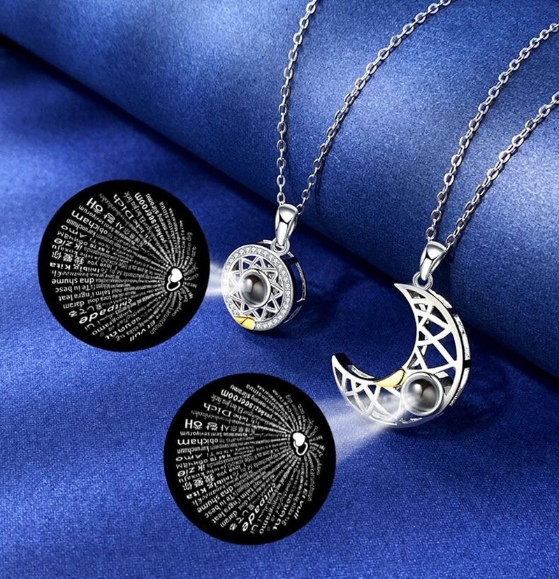 CADENA PARA PAREJAS SOL Y LUNA