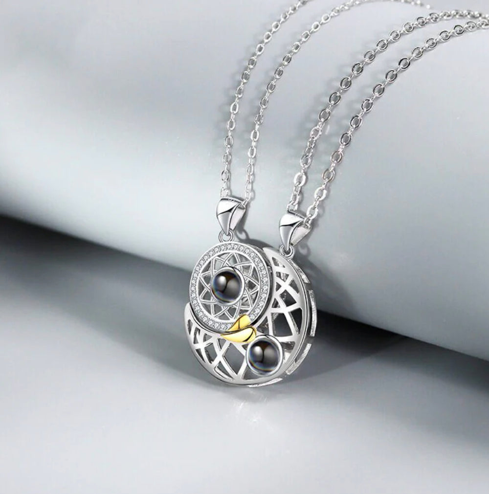 CADENA PARA PAREJAS SOL Y LUNA
