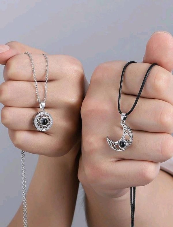 CADENA PARA PAREJAS SOL Y LUNA