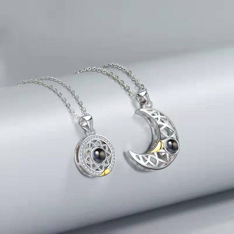 CADENA PARA PAREJAS SOL Y LUNA