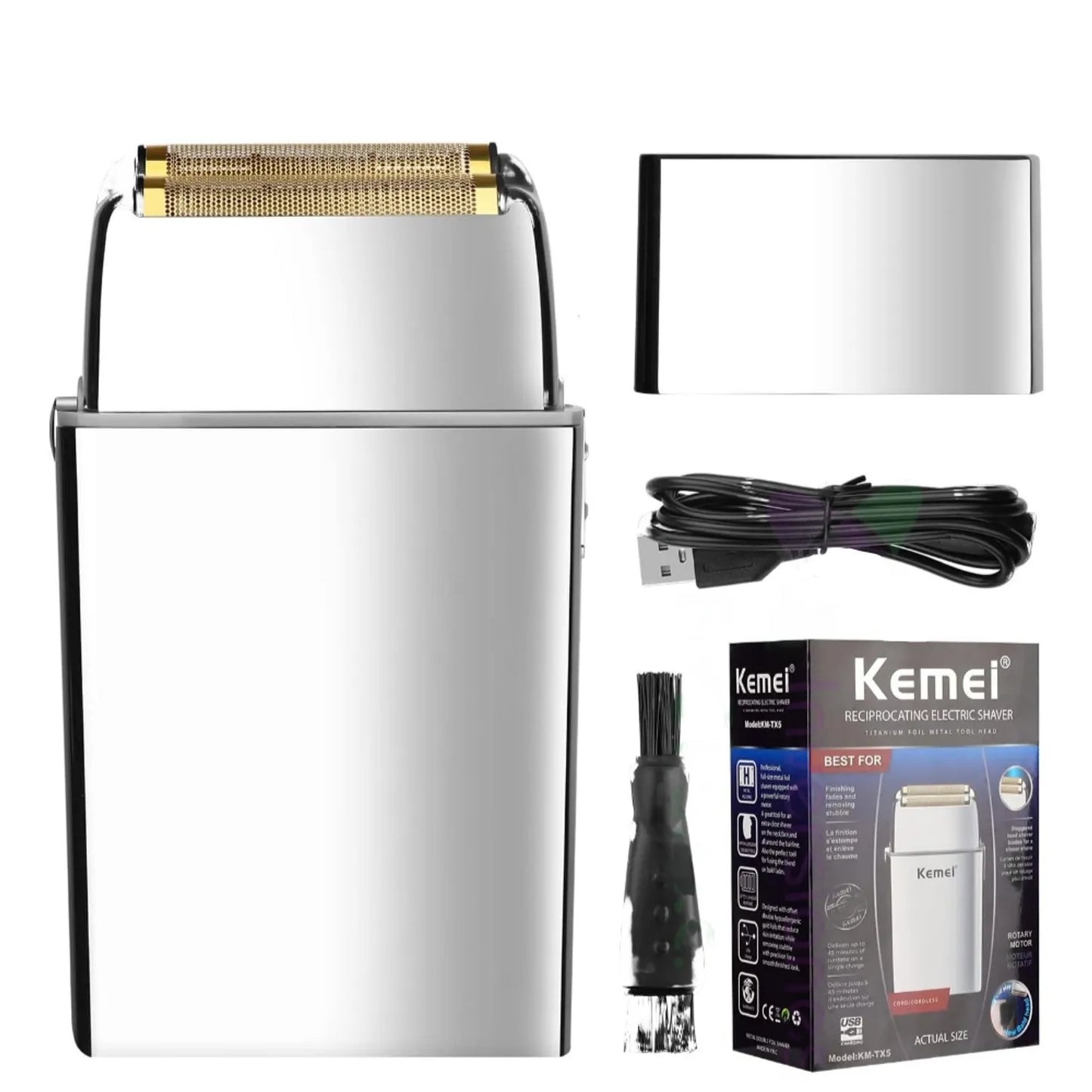 AFEITADORA PORTATIL KEMEI KM TX5