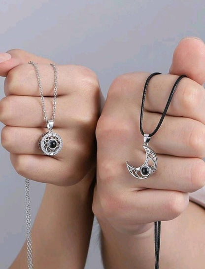 CADENA PARA PAREJAS SOL Y LUNA