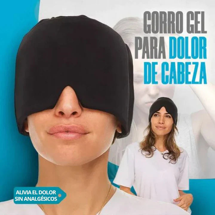 GORRO DE GEL PARA DOLOR DE CABEZA
